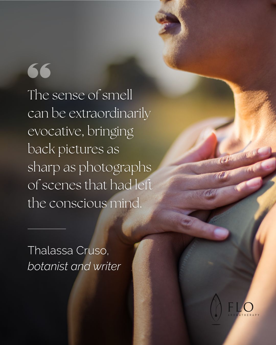 Scent and memory quote post