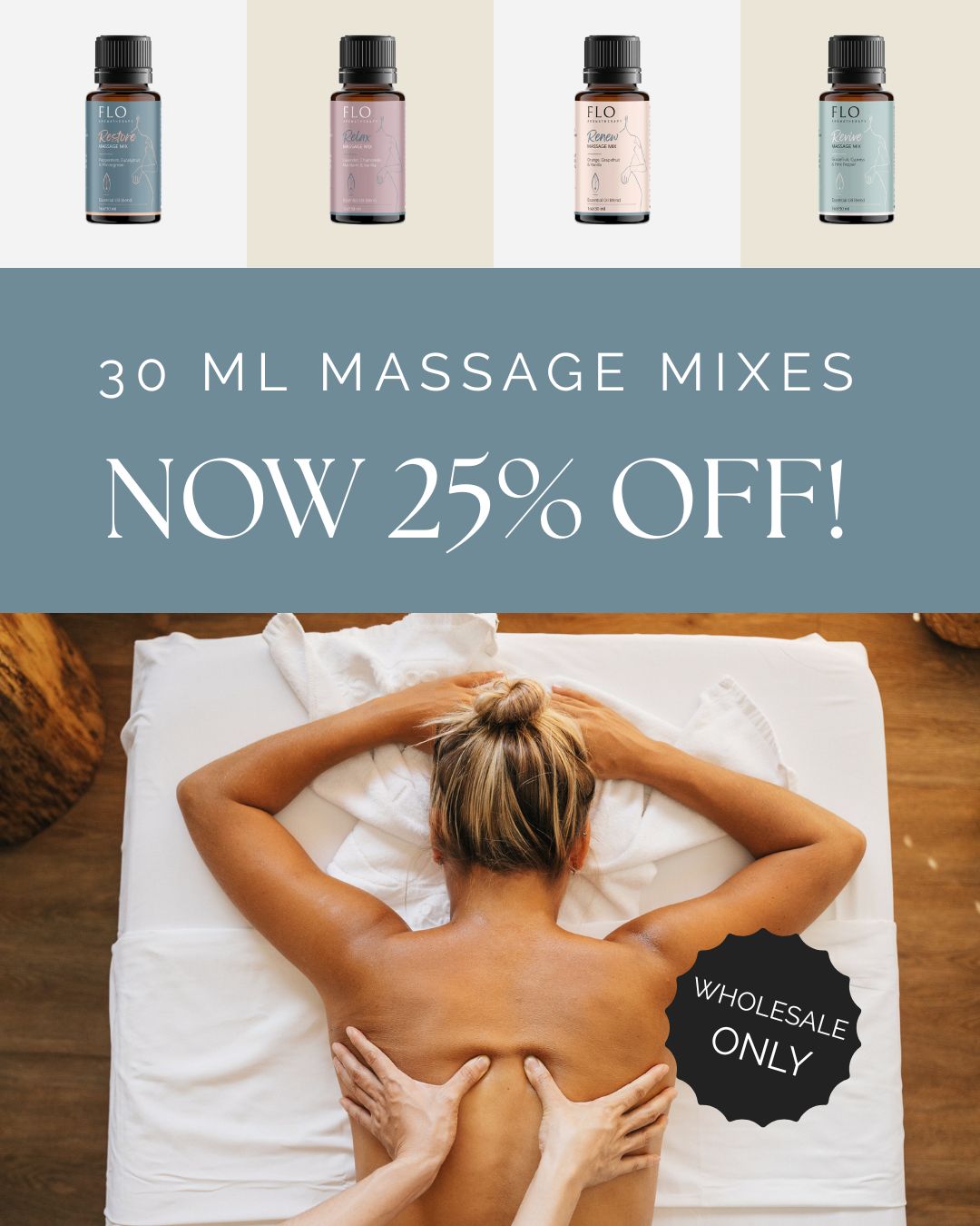 30mL Massage Mixes Sale slide 1